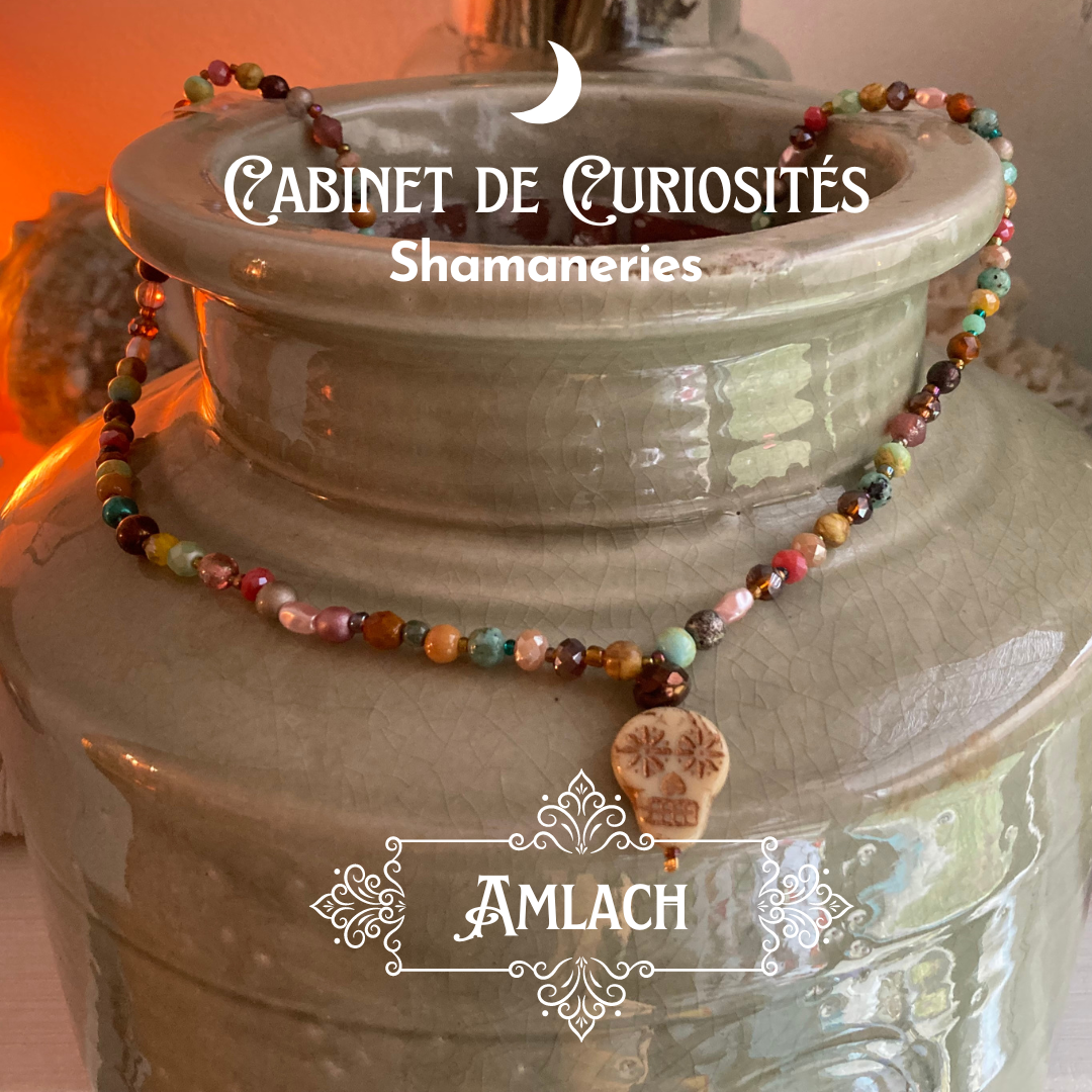 Amlach - Sautoir coloré